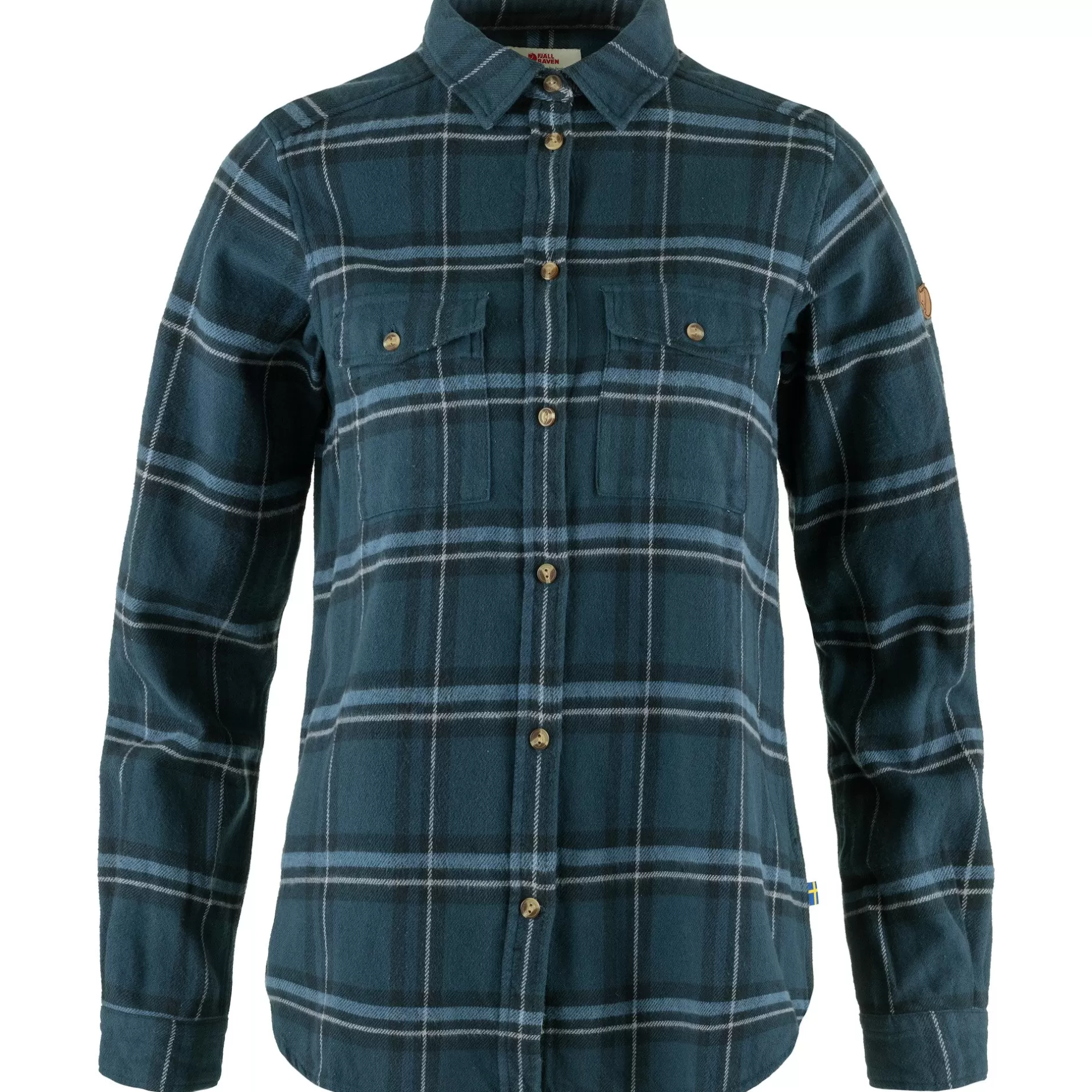 Women Fjällräven Övik Heavy Flannel Shirt W