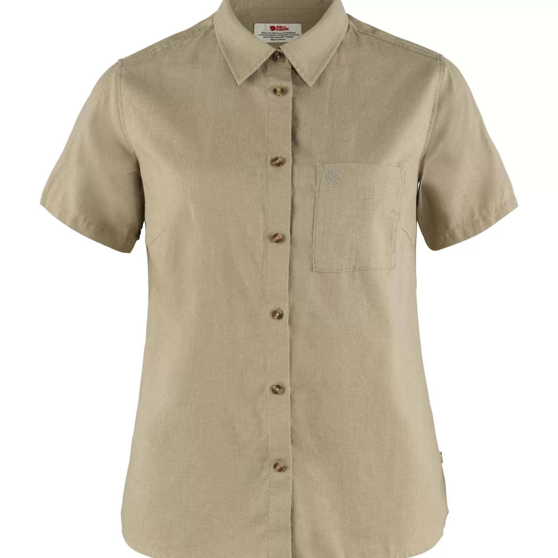 Women Fjällräven Övik Travel Shirt SS W