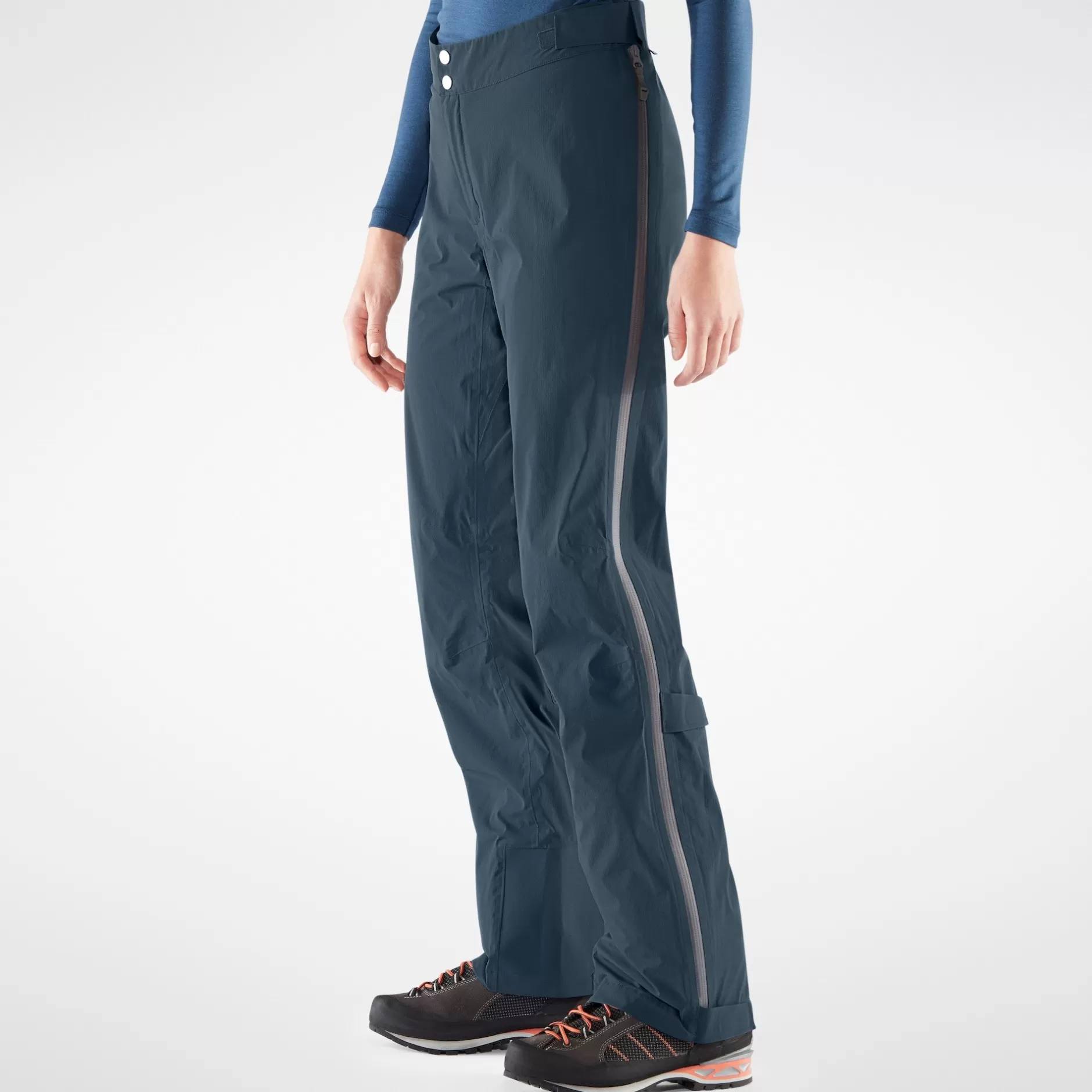 Women Fjällräven Bergtagen Lite Eco-Shell Trousers W