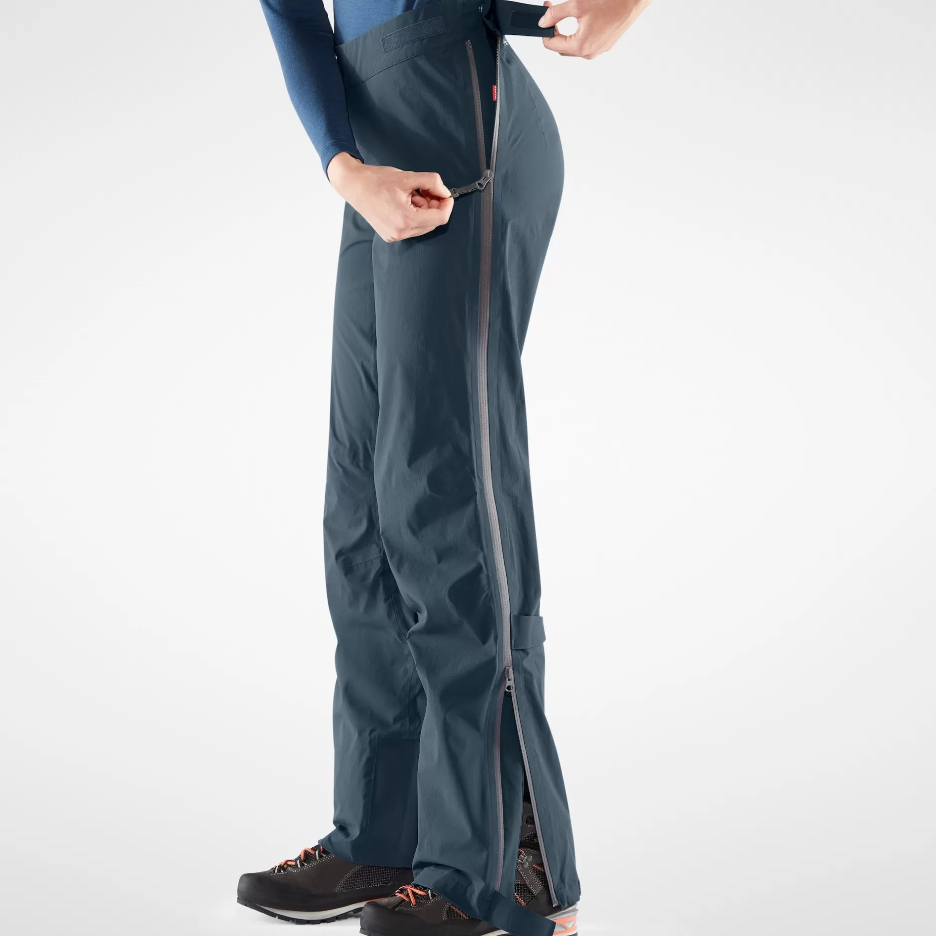 Women Fjällräven Bergtagen Lite Eco-Shell Trousers W