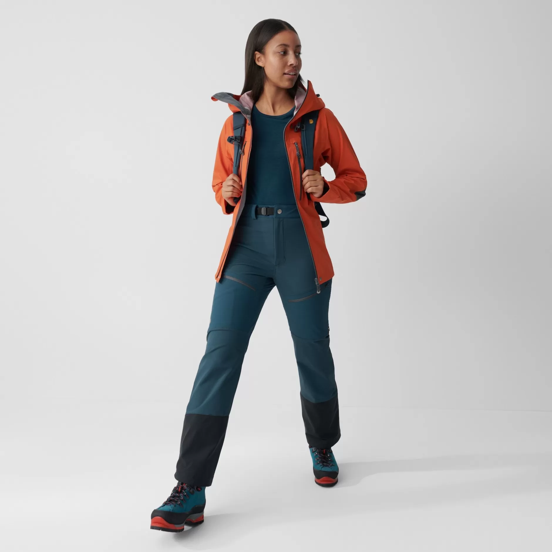 Women Fjällräven Bergtagen Touring Trousers W