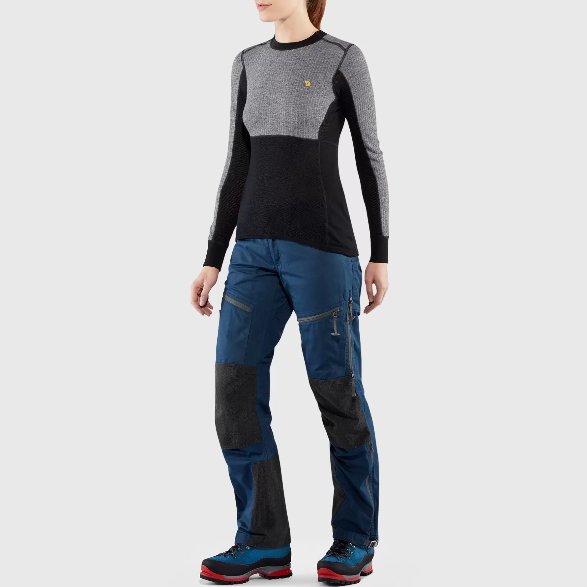 Women Fjällräven Bergtagen Woolmesh Sweater W