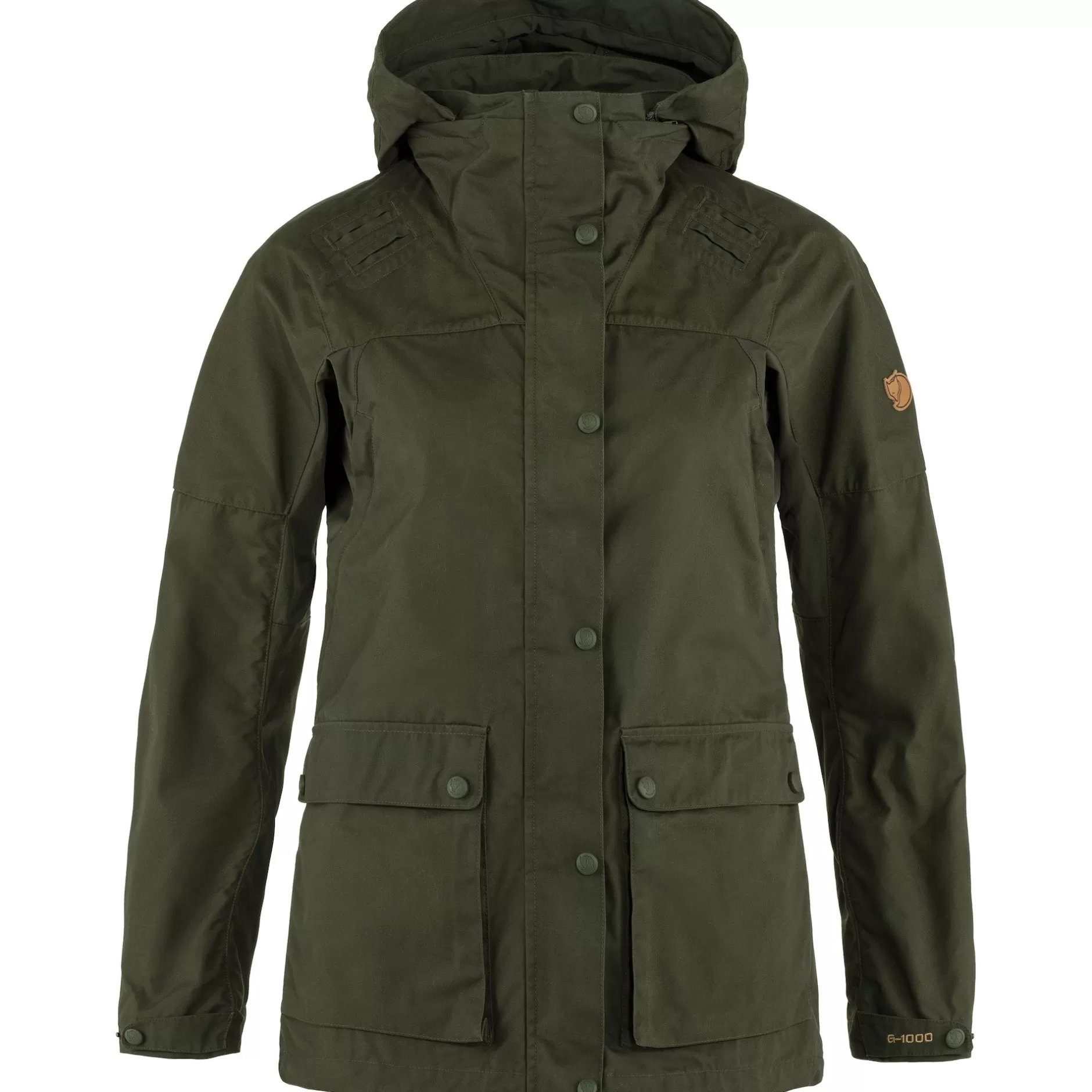 Women Fjällräven Forest Hybrid Jacket W