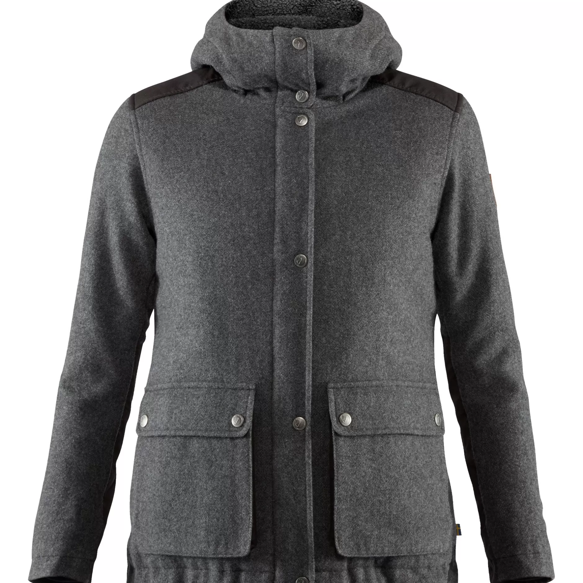 Women Fjällräven Greenland Re-Wool Jacket W