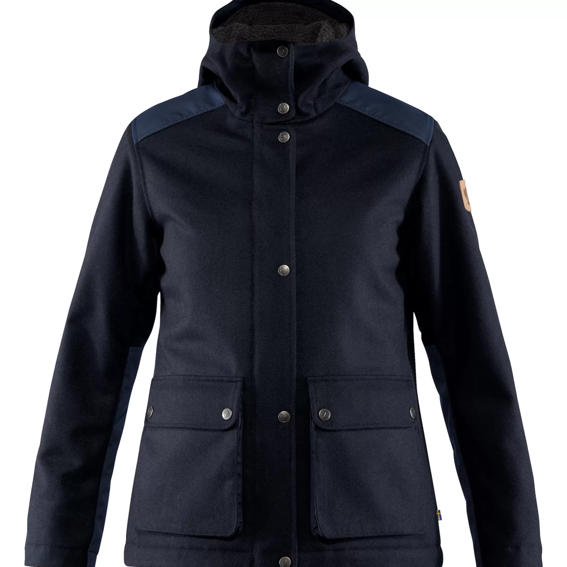 Women Fjällräven Greenland Re-Wool Jacket W