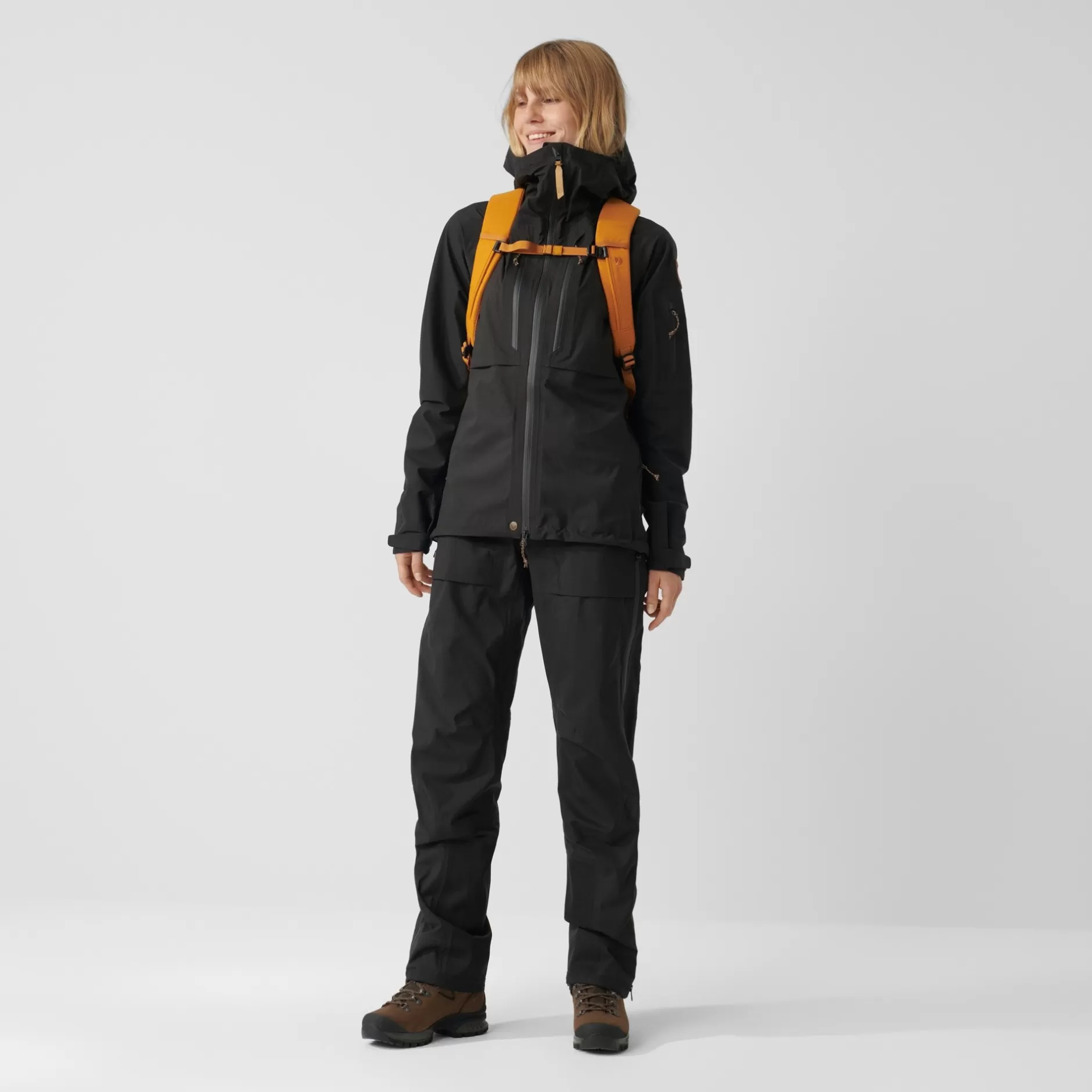 Women Fjällräven Keb Eco-Shell Trousers W