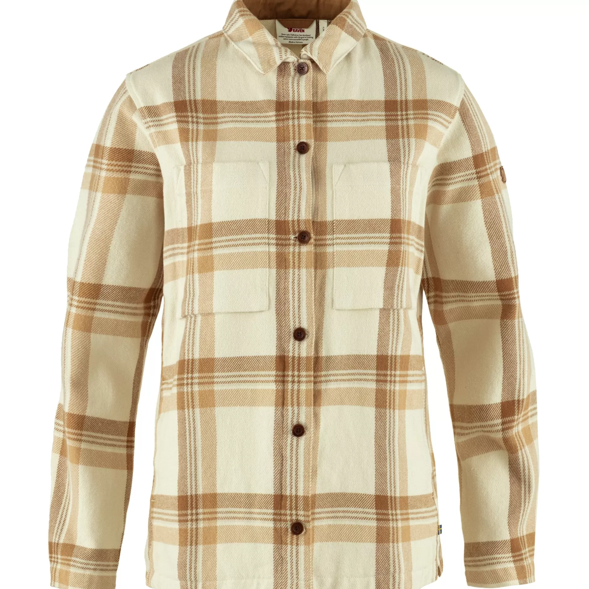 Women Fjällräven Singi Flannel Overshirt W