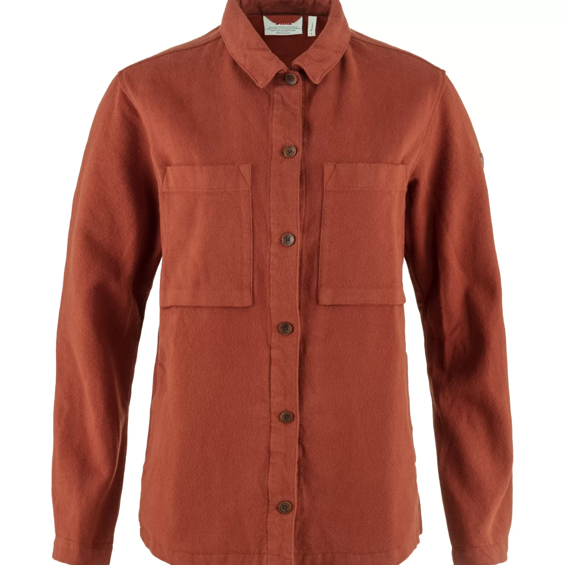 Women Fjällräven Singi Flannel Overshirt W