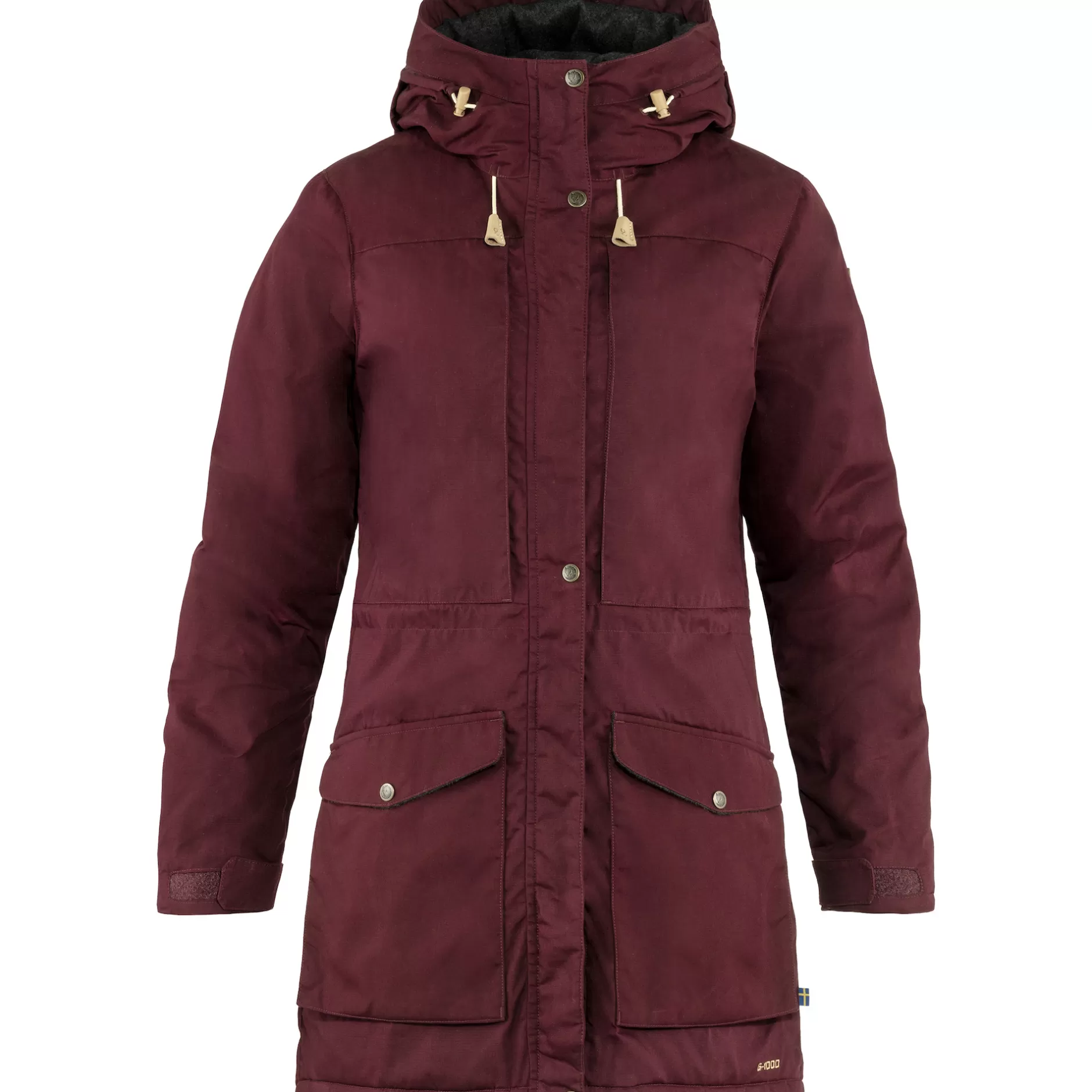 Women Fjällräven Singi Wool Padded Parka W